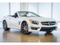 Front 3/4 View of 2016 Mercedes-Benz SL 63 AMG Roadster #12