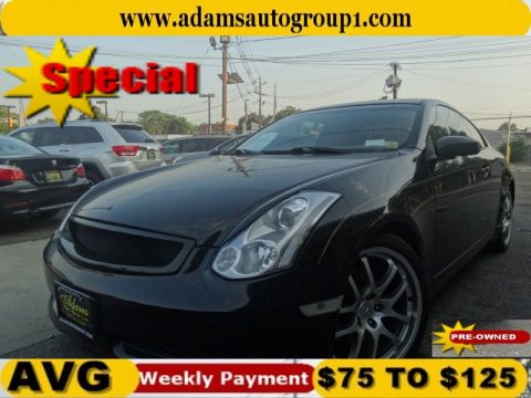 Black Obsidian Infiniti G 35 Coupe.  Click to enlarge.