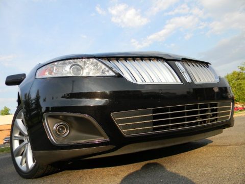 Tuxedo Black Metallic Lincoln MKS Sedan.  Click to enlarge.
