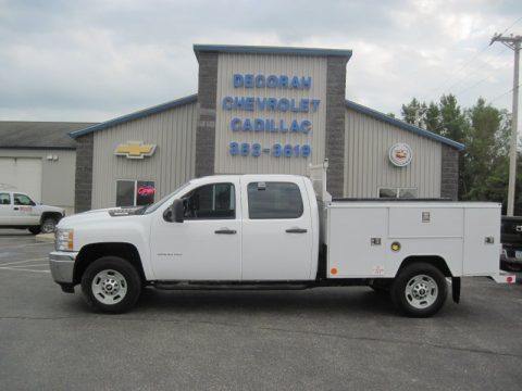 Summit White Chevrolet Silverado 2500HD Work Truck Crew Cab 4x4. Click to enlarge. Summit White Chevrolet Silverado 2500HD Work Truck Crew Cab 4x4. Click to enlarge.