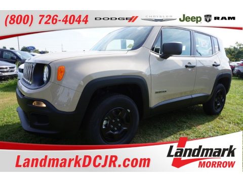 Mojave Sand Jeep Renegade Sport 4x4.  Click to enlarge.