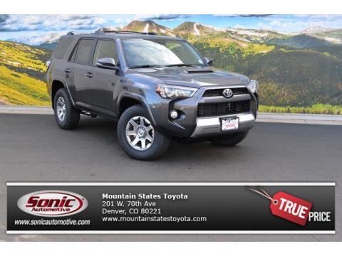 Magnetic Gray Metallic Toyota 4Runner Trail Premium 4x4.  Click to enlarge.