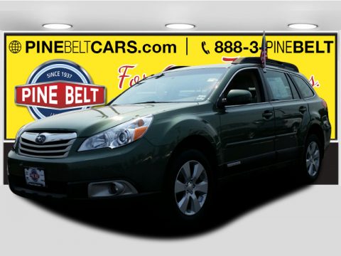 Cypress Green Pearl Subaru Outback 2.5i.  Click to enlarge.