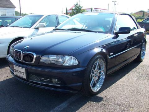 Orient Blue Metallic BMW 3 Series 330i Convertible.  Click to enlarge.