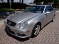 Front 3/4 View of 2003 Mercedes-Benz CLK 500 Coupe #1