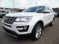 Front 3/4 View of 2016 Ford Explorer Limited 4WD #8