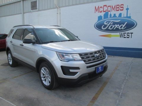 Ingot Silver Metallic Ford Explorer FWD.  Click to enlarge.