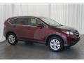 Front 3/4 View of 2012 Honda CR-V EX-L #5