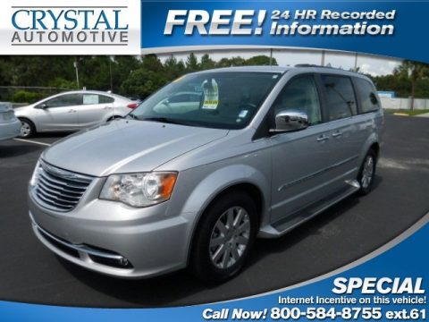 Bright Silver Metallic Chrysler Town & Country Touring - L.  Click to enlarge.