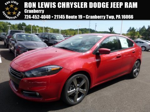 Redline 2 Coat Pearl Dodge Dart GT.  Click to enlarge.