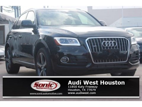 Brilliant Black Audi Q5 3.0 TDI Premium Plus quattro.  Click to enlarge.