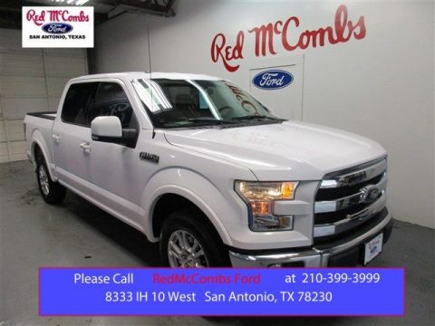 Oxford White Ford F150 Lariat SuperCrew.  Click to enlarge.