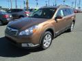 Front 3/4 View of 2012 Subaru Outback 2.5i Premium #2