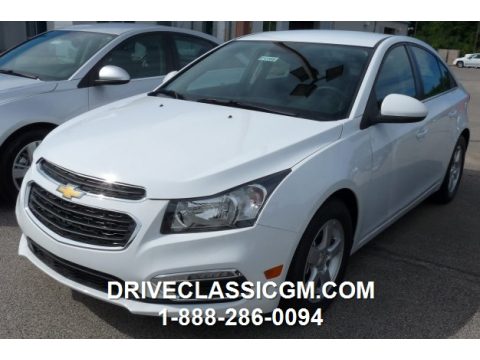 Summit White Chevrolet Cruze Limited LT.  Click to enlarge.