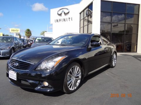 Black Obsidian Infiniti G 37 Journey Coupe.  Click to enlarge.