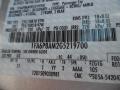 Ford Color Code UX Ingot Silver Metallic #15