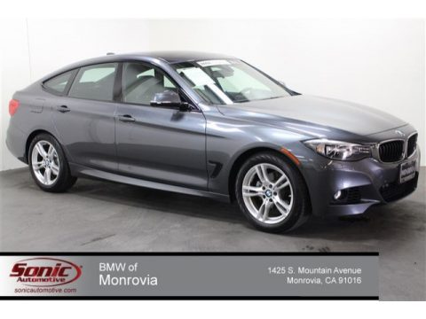 Mineral Grey Metallic BMW 3 Series 328i xDrive Gran Turismo.  Click to enlarge.