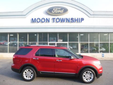 Red Candy Metallic Ford Explorer XLT 4WD.  Click to enlarge.