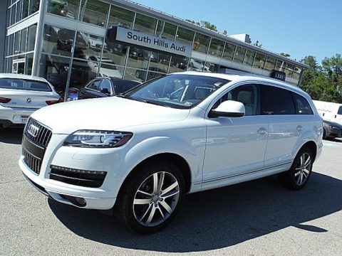 Glacier White Metallic Audi Q7 3.0 TDI quattro. Click to enlarge. Glacier White Metallic Audi Q7 3.0 TDI quattro. Click to enlarge.