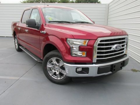 Ruby Red Metallic Ford F150 XLT SuperCrew.  Click to enlarge.
