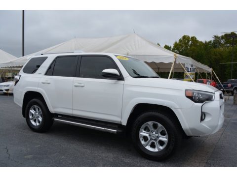 Blizzard White Pearl Toyota 4Runner SR5 4x4.  Click to enlarge.