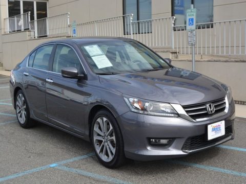 Modern Steel Metallic Honda Accord Sport Sedan.  Click to enlarge.