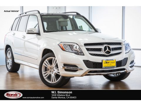 Polar White Mercedes-Benz GLK 250 BlueTEC 4Matic.  Click to enlarge.