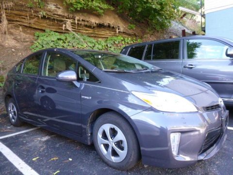 Winter Gray Metallic Toyota Prius Two Hybrid.  Click to enlarge.