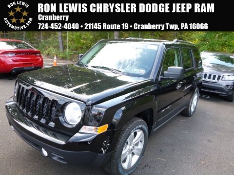 Black Jeep Patriot Sport 4x4.  Click to enlarge.