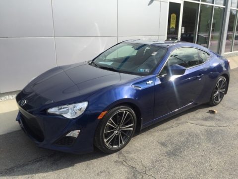 Ultramarine Blue Scion FR-S Sport Coupe.  Click to enlarge.