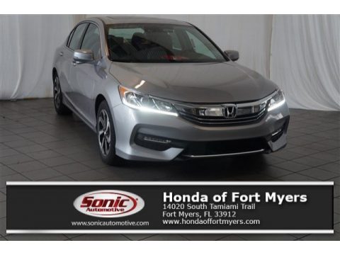 Lunar Silver Metallic Honda Accord EX-L Sedan.  Click to enlarge.