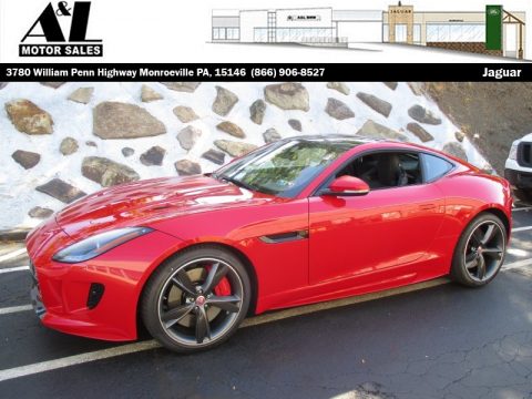 Caldera Red Jaguar F-TYPE R Coupe.  Click to enlarge.