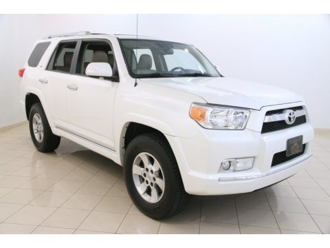 Blizzard White Pearl Toyota 4Runner Limited 4x4.  Click to enlarge.