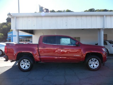 Red Rock Metallic Chevrolet Colorado LT Crew Cab 4x4. Click to enlarge. Red Rock Metallic Chevrolet Colorado LT Crew Cab 4x4. Click to enlarge.