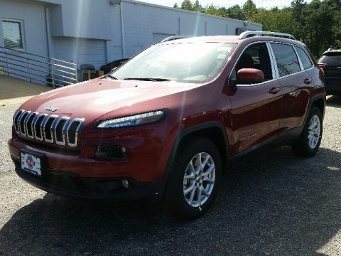 Deep Cherry Red Crystal Pearl Jeep Cherokee Latitude 4x4. Click to enlarge. Deep Cherry Red Crystal Pearl Jeep Cherokee Latitude 4x4. Click to enlarge.