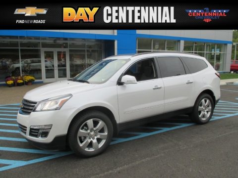 Iridescent Pearl Tricoat Chevrolet Traverse LTZ AWD.  Click to enlarge.