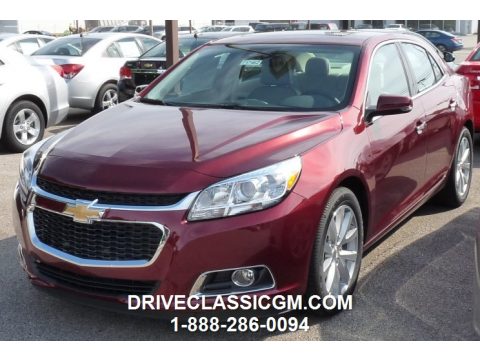 Butte Red Metallic Chevrolet Malibu Limited LS.  Click to enlarge.