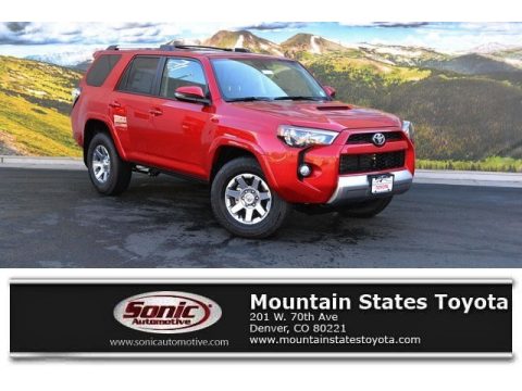 Barcelona Red Metallic Toyota 4Runner Trail Premium 4x4.  Click to enlarge.