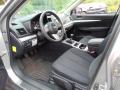  2011 Subaru Outback Off Black Interior #13