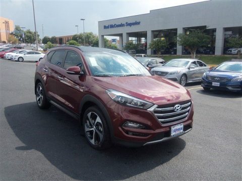 Ruby Wine Hyundai Tucson Limited.  Click to enlarge.