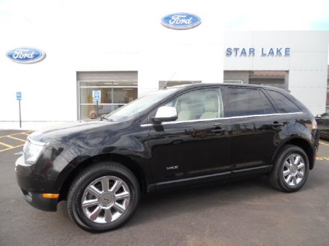 Black Lincoln MKX AWD.  Click to enlarge.