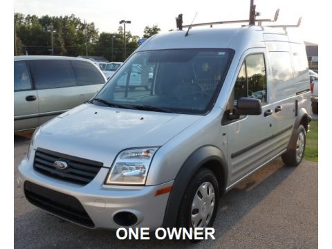 Silver Metallic Ford Transit Connect XLT Van.  Click to enlarge.