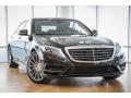 Front 3/4 View of 2016 Mercedes-Benz S 550 Sedan #11