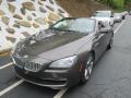 Front 3/4 View of 2013 BMW 6 Series 650i xDrive Convertible #9