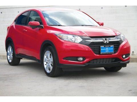 Milano Red Honda HR-V EX.  Click to enlarge.