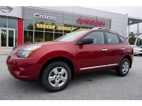 Cayenne Red Nissan Rogue Select S.  Click to enlarge.