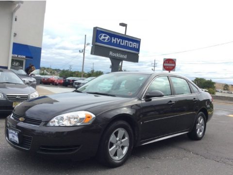 Black Chevrolet Impala LT.  Click to enlarge.