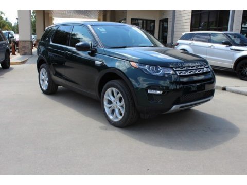 Aintree Green Metallic Land Rover Discovery Sport HSE 4WD.  Click to enlarge.