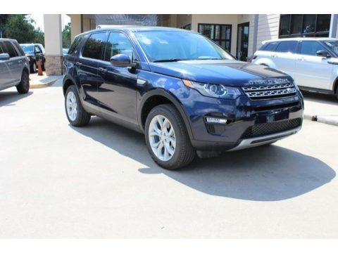 Loire Blue Metallic Land Rover Discovery Sport HSE 4WD.  Click to enlarge.