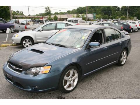 Atlantic Blue Pearl Subaru Legacy 2.5 GT Sedan.  Click to enlarge.